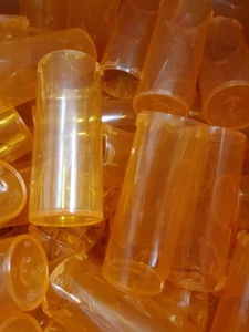 240 Pack Centor L-16A Screw-Loc Clear-Vu 16 Dram Prescription Vial Bottles, New - Picture 1 of 4