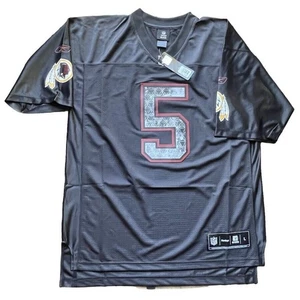 NWT Reebok Washington Redskins Commanders McNabb Jersey Sewn Black L Men - Picture 1 of 6