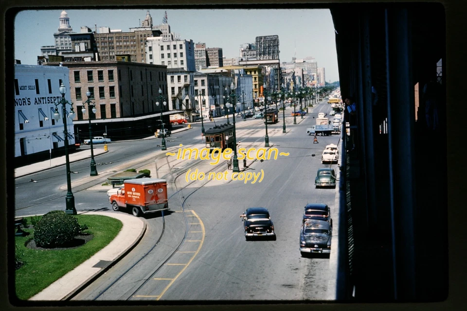 Carro Kodachrome Slide of New Orleans Servicio Público NOPSI 940 w1a de principios de la década de 1960 Foto 1 de 1
