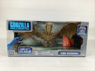 Paquete de figuras Godzilla King of Monsters de 6 pulgadas con King Ghidorah JAKKS 2019 Foto 1 de 4
