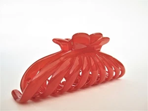 Large magenta/red hair claw clip for thick hair - Picture 1 of 6