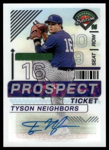 2024 Panini Prospect Edition TYSON VICINI PROSPETTO BIGLIETTO AUTO #65 SAN DIEGO - Foto 1 di 2