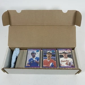 1989 DONRUSS BASEBALL COMPLETE SET - 660 CARDS + MVP SET - MINT - GRIFFEY JR RC - Picture 1 of 6