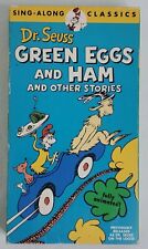 Dr Seuss Green Eggs and Ham VHS VCR Tape And Other Stories 30 Minute 1961 1994 