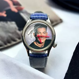 Orologio da polso Vintage anni '90 GARY VALENCIANO Filippino OPM Musica Meccanico in Pelle - Foto 1 di 4