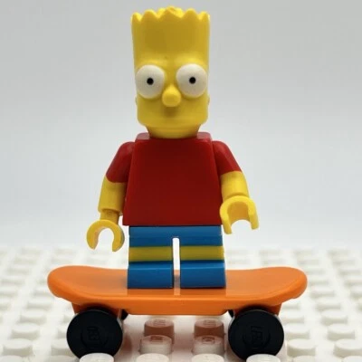 LEGO Los Simpson Serie 2: Bart Simpson Minifigura sim008 Foto 1 de 4