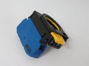 Idec YW-E10 Blue Contact Block w/Mount Latch 1NO 10A@600V USED - Picture 1 of 2