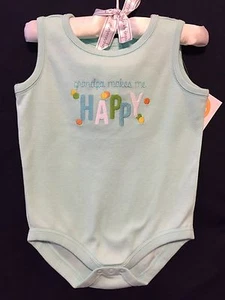 New/Tags 3-6 Month Gymboree 100% Cotton Baby Girl Sleeveless Snap Bodysuit - Picture 1 of 3
