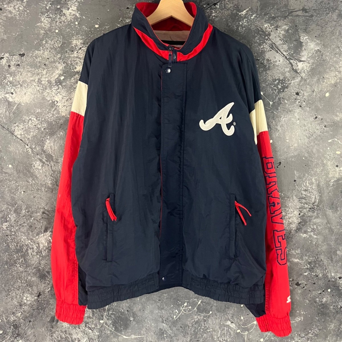 Atlanta Braves White MLB Jackets for sale | eBay Atlanta Braves White MLB Jackets for sale | eBay