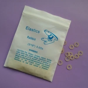 Dental Rubber Bands 3/16"5.0oz Orthodontic Rabbit Elastics Braces Rings 1000+Pcs - Picture 1 of 6