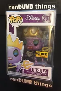 Funko Pop Ursula Hot Topic Exclusive Diamond + PROTECTOR - spedizione da NJ - Foto 1 di 6