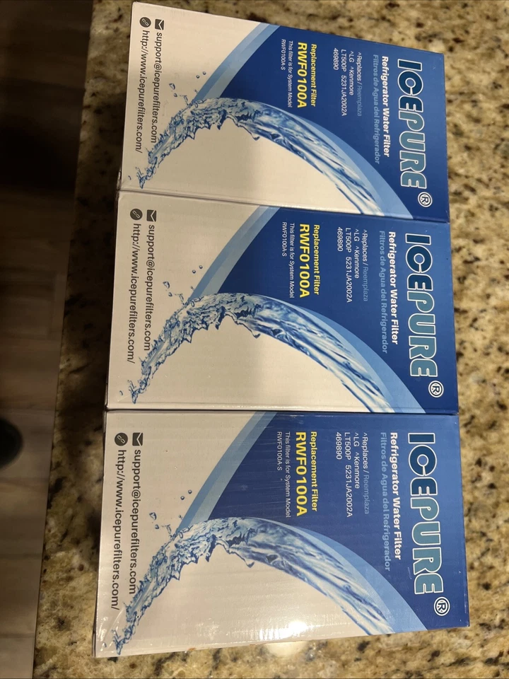 LG Refrigerator LT 500P Filters 3 Counts - Image 1 of 2