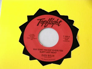 ZUZU BOLIN~ BIG LEGS~ WHY DON'T YOU EAT WHERE YOU SLEPT LAST NIGHT ~ MINT - Picture 1 of 1