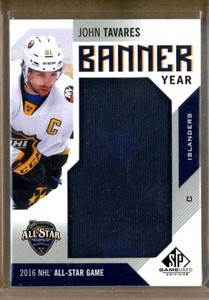 2016-17 SP Game Used Banner Year All Star '16 #BASJT John Tavares - ISLANDERS