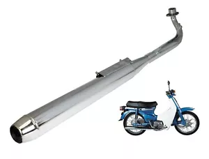 EXHAUST TO FIT HONDA C50 CUB C70 CUB C90 CUB 1984 W/ Square Headlight - Bild 1 von 2