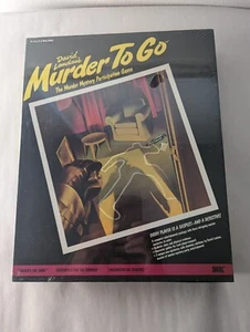 IDEAL David Landau MURDER TO GO Mystery Board Game #24486 1985 New - Picture 1 of 8