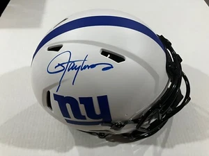 Lawrence Taylor Signed New York Giants F/S Riddell Authentic Helmet Fanatics - Picture 1 of 12