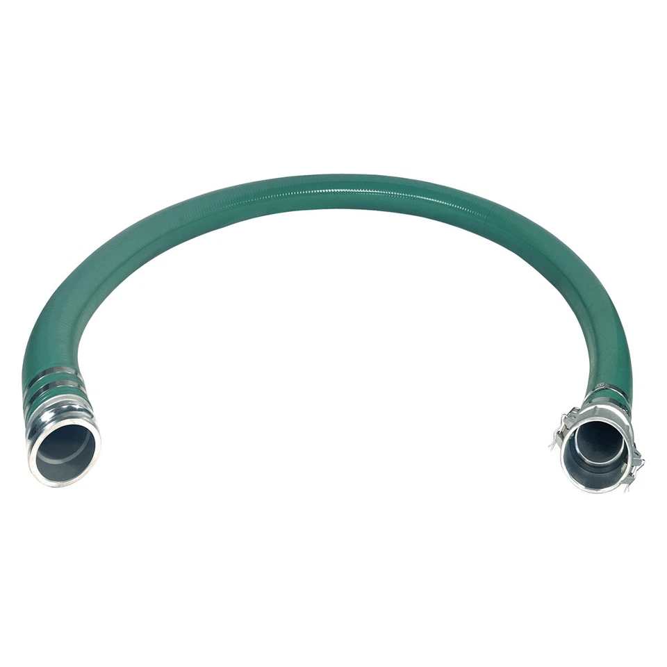 Conjunto de manguera de succión de PVC verde de 3", Camlock macho x Camlock hembra, 60 PSI, 10... Foto 1 de 1