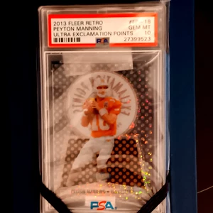 2013 Fleer Ultra Retro Peyton Manning EP-18 PSA 10 ONLY 5 GRADED - Picture 1 of 13