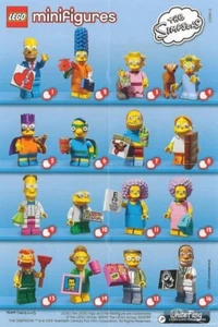 Lego Minifigure Simpsons Series 2 Complete Factory Sealed Pre-Sorted 6100801 - Picture 1 of 3