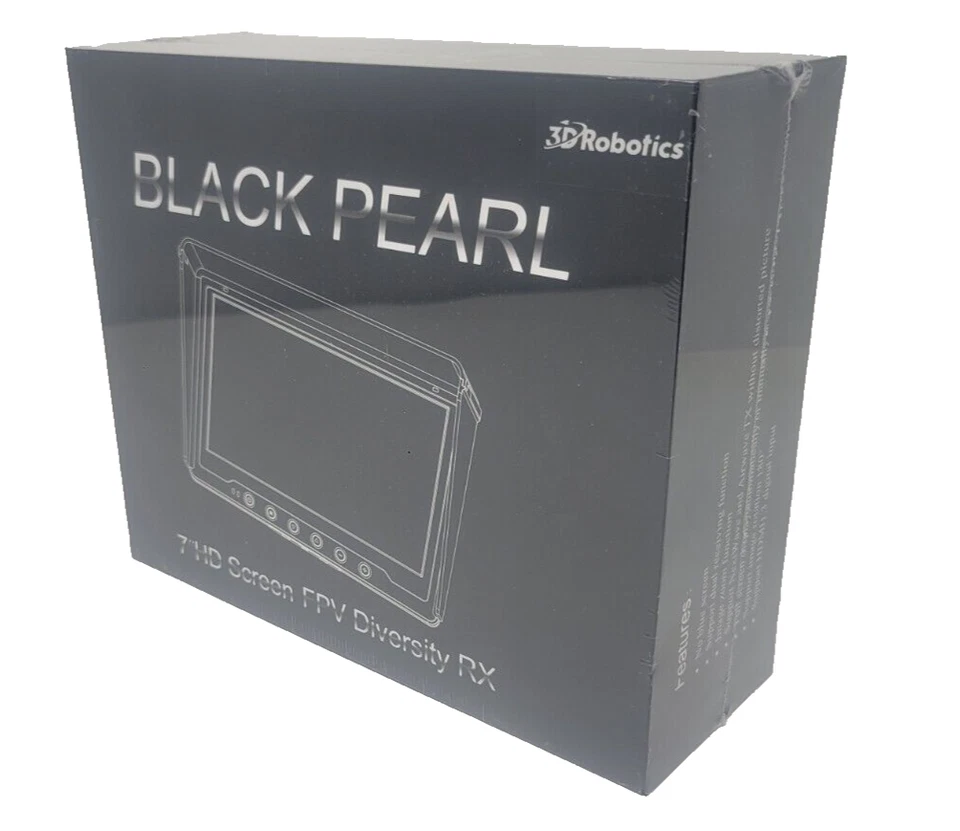 Монитор Black Pearl RC801 7 дюймов HD FPV новый в коробке - Изображение 1 из 4