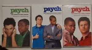 NEW Sealed PSYCH Seasons 1 - 3 DVD SET 1 2 3 - Picture 1 of 2