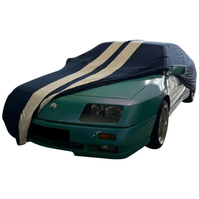 Indoor car cover fits Renault-Alpine GTA bespoke Blue with white striping cov... Foto 1 de 4