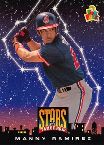 1994 Upper Deck Fun Pack Manny Ramirez #1 Stars of Tomorrow NM/MT INDIANS/SHARP