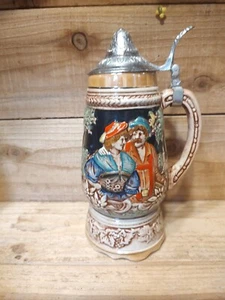 Vintage Beer Stein That's Musical, 10 Inches Tall - Picture 1 of 10