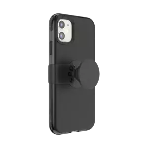 PopSockets PopCase iPhone 11 / XR Phone Case Stand Grip Mount Holder - Black - Picture 1 of 11