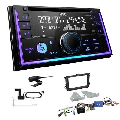 JVC KW-DB95BT Autoradio Bluetooth DAB+ für Skoda Yeti Canbus und LFB - Bild 1 von 4