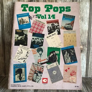TOP POPS VOL. 14 VINTAGE SHEET MUSIC BOOK - CHAPPELL MUSIC - Bild 1 von 3