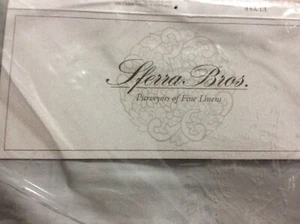 Sferra Elyse grey Sheet Set - Queen 300TC Egyptian Cotton Sateen Italy New - Picture 1 of 8