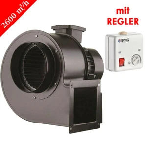 Centrifugal fan centrifugal fan centrifugal fan turbo 2600 m³h + 5A controller - Picture 1 of 7