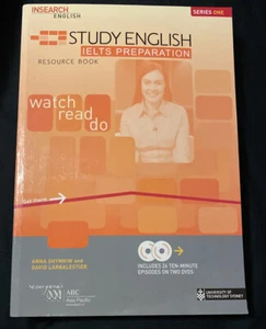 STUDY ENGLISH TEXTBOOK WITH 2 DVD’s University of Technology Sydney IELTS PREP - Bild 1 von 10