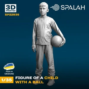 Сhild with a ball Scale Figure Model 1:35 Spalah SP22935 - Picture 1 of 3