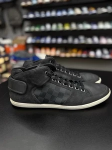 Auténticas Tenis Louis Vuitton Damier Lona Grafito Gamuza Talla 13LV/14US - Imagen 1 de 15