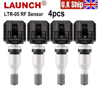 4x Launch TSENSOR-05 RF Sensor 2 in 1 Universal Programmable TPMS 315MHZ& 433MHz - Image 1 of 4