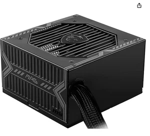 MSI MAG A750BN PCIE 5.0 Power Supply Unit, 750W, 80 PLUS Bronze, PCIe 5.0 GPU Su - Picture 1 of 1