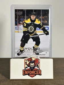 2025-26 Upper Deck Series 1 Young Guns Michael Callahan #222 Boston Bruins - Bild 1 von 2