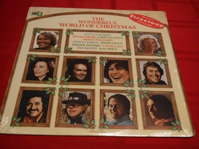 Wonderful World Of Christmas Album Two 1976 LP Haggard Campbell Lynn Dean Fender - Image 1 of 4