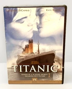 TITANIC Movie Sealed VTG DVD Leonardo DiCaprio Kate Winslet Brand 1997 New READ - Picture 1 of 14
