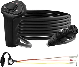 3-Pin Female Winch Hand Remote Controller Fit for 12000LB ATV UTV...  - Bild 1 von 6