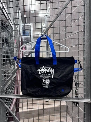 Bolso de mano Stussy 30 aniversario negro Foto 1 de 4