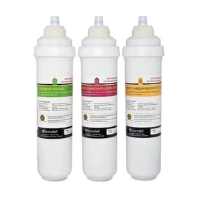 Brondell H2O+ Circle Sediment and Carbon Replacement Filter Pack RF-20 - Picture 1 of 6