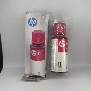HP 31 70 ml Magenta Original Tintenflasche, ~8.000 Seiten, 1VU27A VERSIEGELT Ablaufdatum 10/26 - Bild 1 von 4