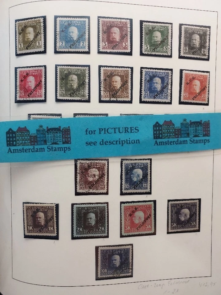 Bosnia Herzegovina Feldpost classic collection album incl better High CAT TOP! - Image 1 of 1