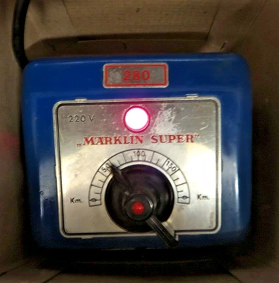 Märklin Super 280 A Trafo Transformator Fahrstromregler 30VA 220V geprüft in OVP - Bild 1 von 4