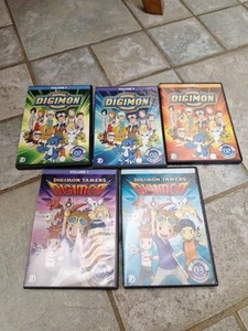 Digimon DVD LOT Staffel 2 Band 4,5,6. Staffel 3 Band 1,2 - Bild 1 von 7