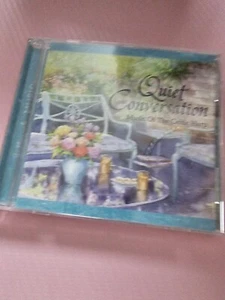 QUIET CONVERSATION MUSIC -CD By Hallmark Music-Used Case has crack - Picture 1 of 3